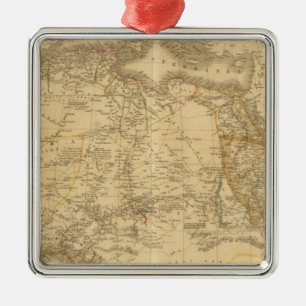 Africa 14 metal tree decoration