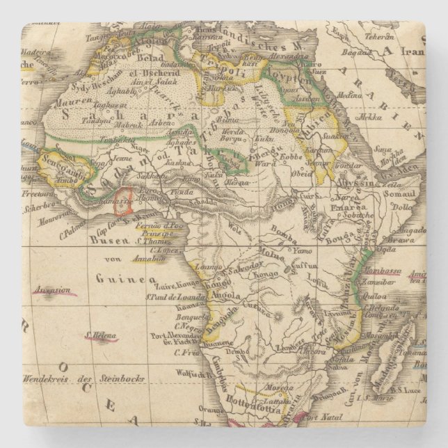 Africa 16 stone coaster (Front)