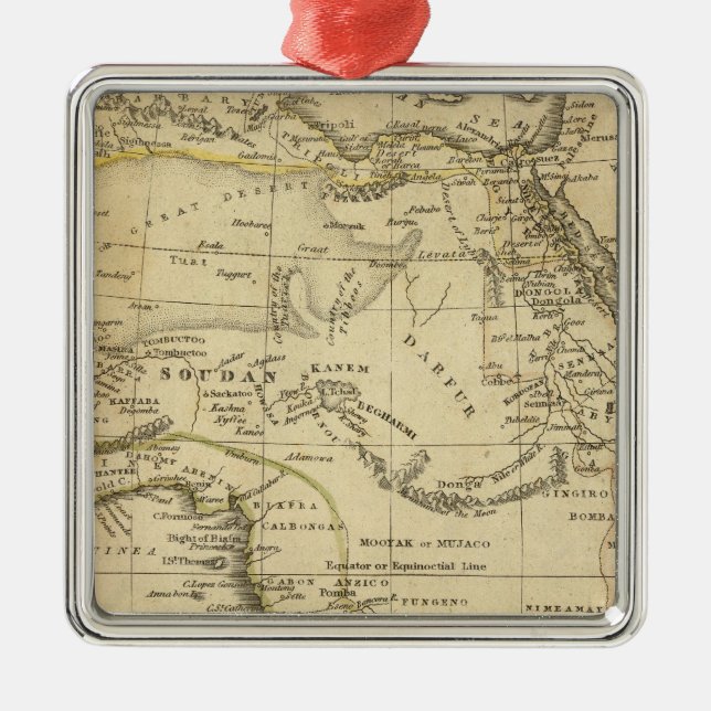 Africa 17 metal tree decoration (Front)