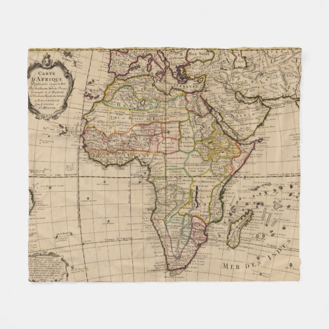 Africa 19 fleece blanket (Front (Horizontal))
