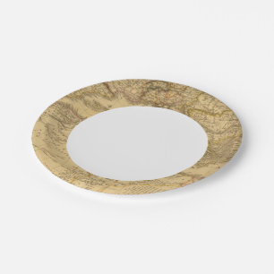 Africa 20 paper plate
