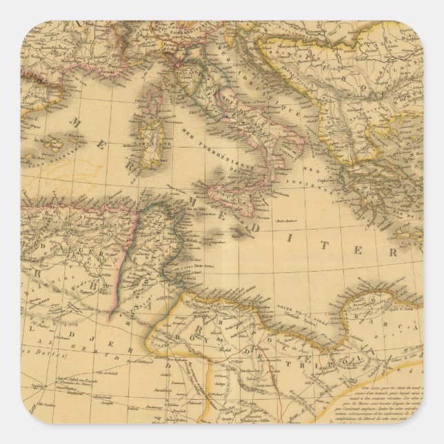 Africa 20 square sticker (Front)