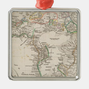 Africa 21 metal tree decoration