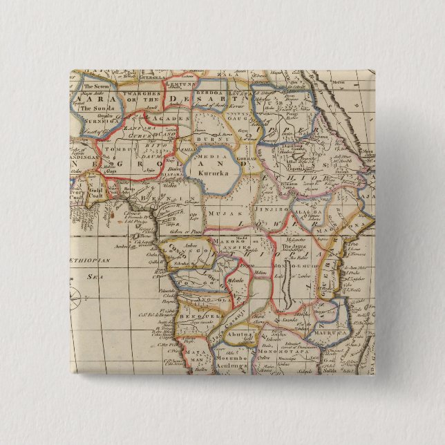Africa 22 15 cm square badge (Front)