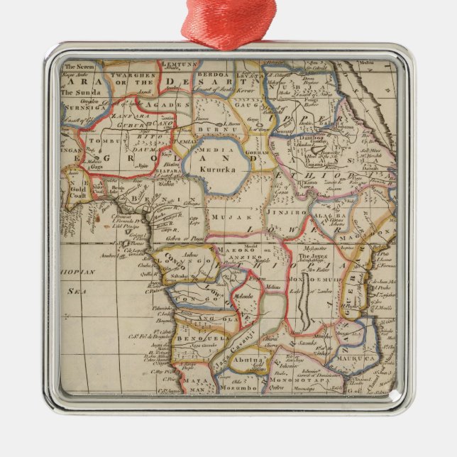Africa 22 metal tree decoration (Front)
