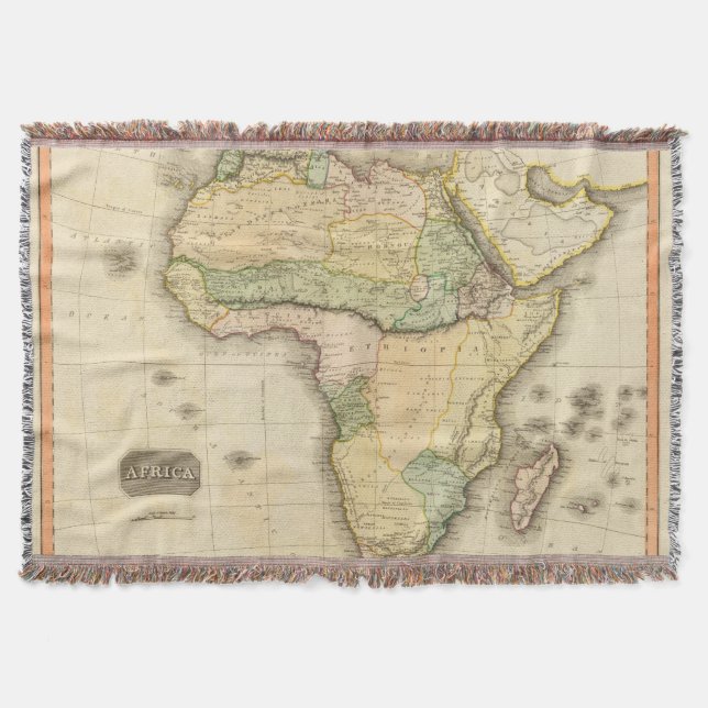 Africa 23 throw blanket (Front)