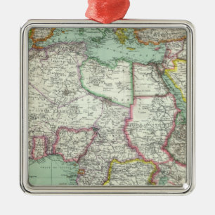 Africa 24 metal tree decoration