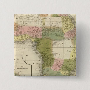 Africa 25 15 cm square badge