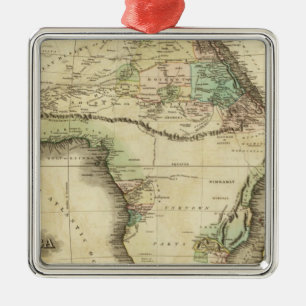 Africa 25 metal tree decoration