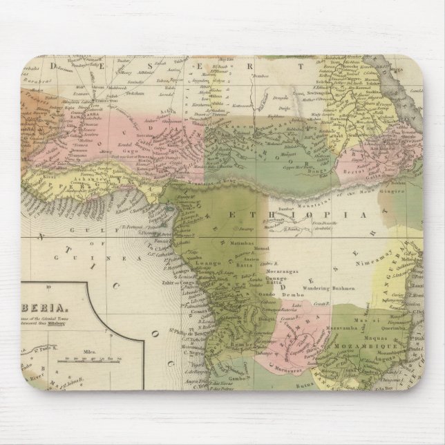 Africa 25 mouse mat (Front)