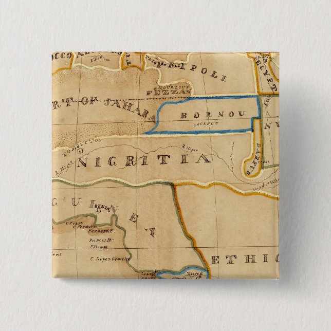 Africa 26 15 cm square badge (Front)