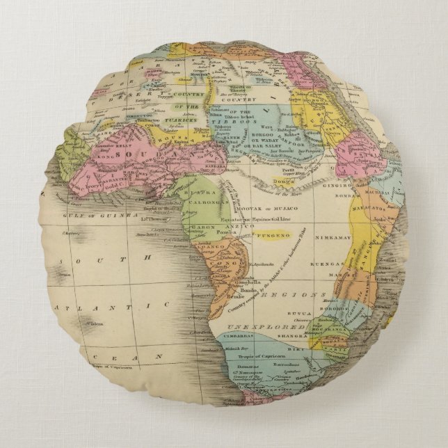Africa 27 round cushion (Front)
