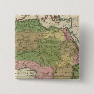Africa 2 15 cm square badge