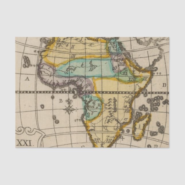 Africa 2 tissue paper (Front)