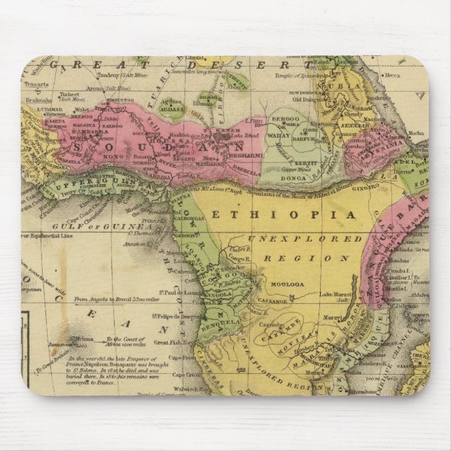 Africa 33 mouse mat (Front)