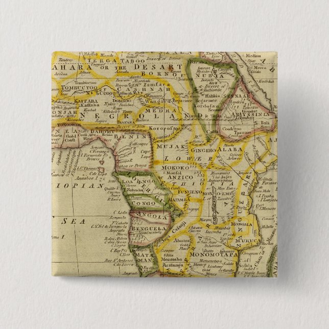 Africa 34 15 cm square badge (Front)