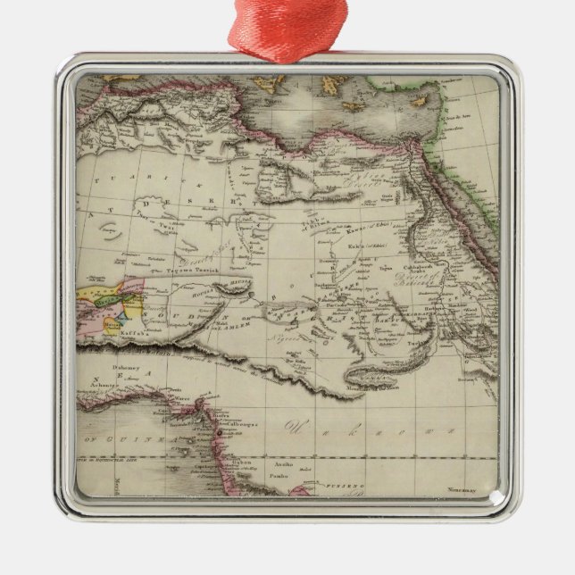 Africa 35 metal tree decoration (Front)