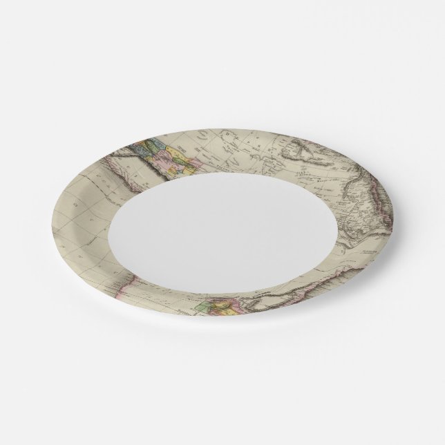 Africa 35 paper plate (Angled)