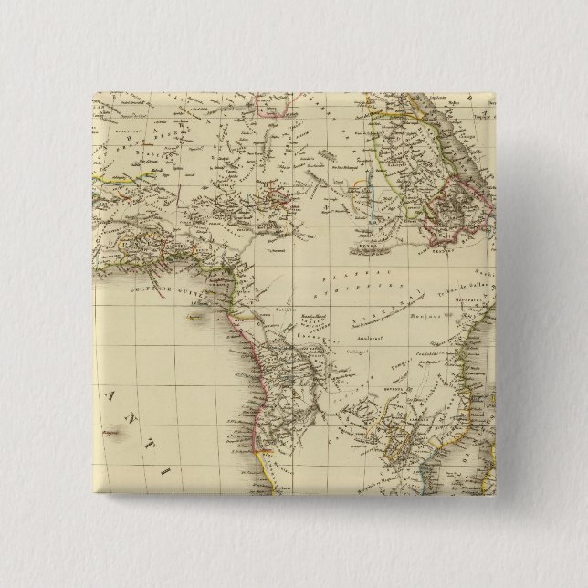 Africa 3 15 cm square badge (Front)