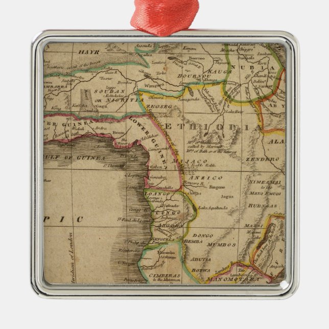 Africa 41 metal tree decoration (Front)