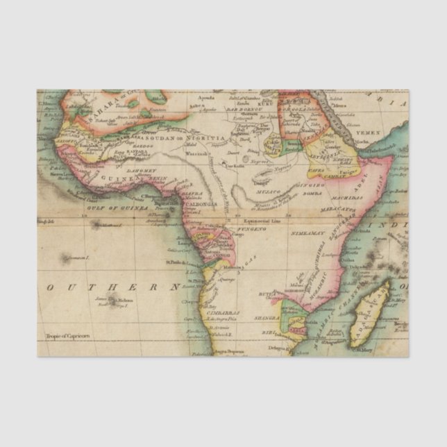 Africa 43 tissue paper (Front)