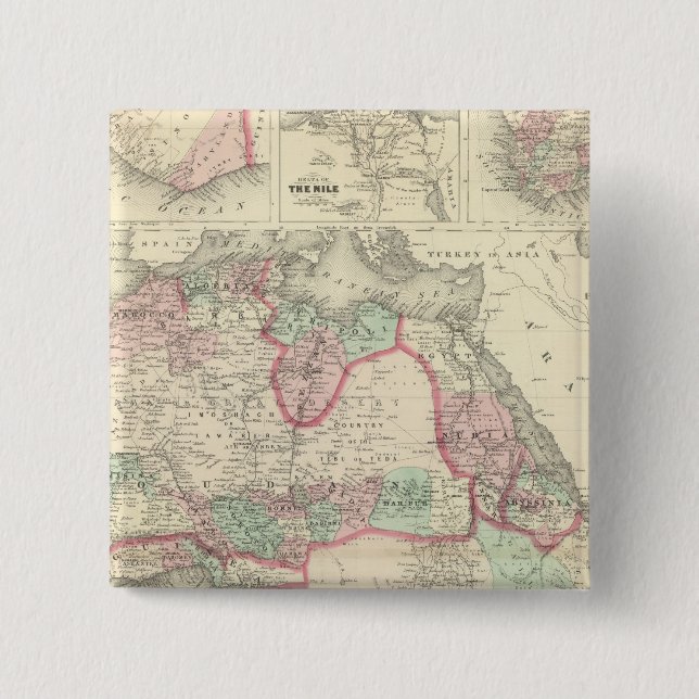 Africa 47 15 cm square badge (Front)