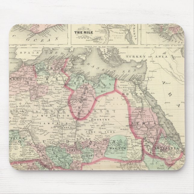Africa 47 mouse mat (Front)