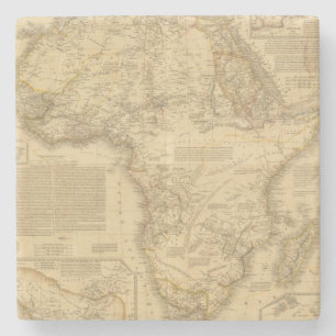 Africa 5 stone coaster