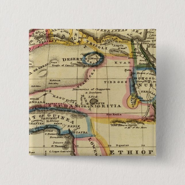 Africa 7 15 cm square badge (Front)