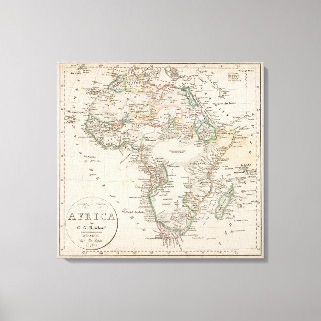 Africa 7 canvas print (Front)