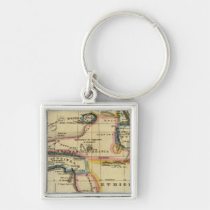 Africa 7 key ring