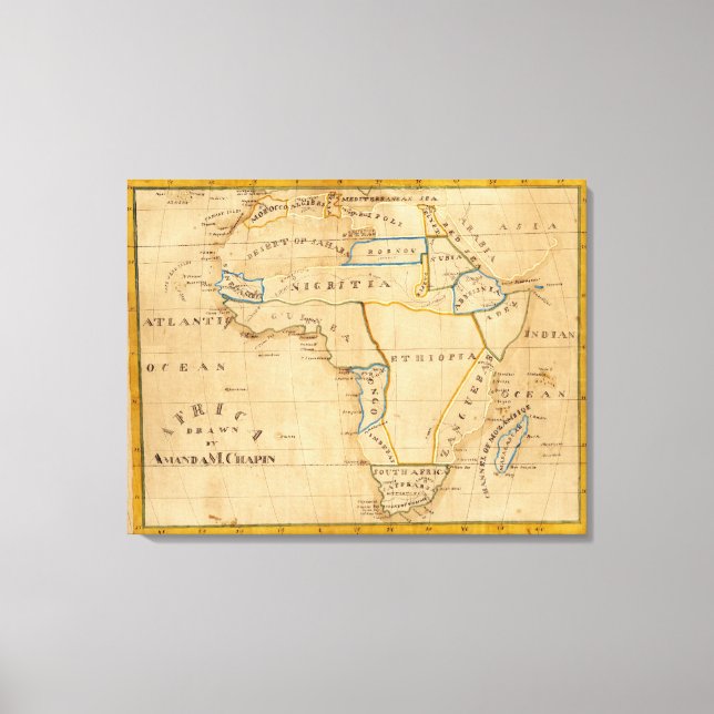 Africa 8 canvas print (Front)