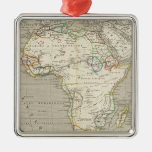 Africa 8 metal tree decoration