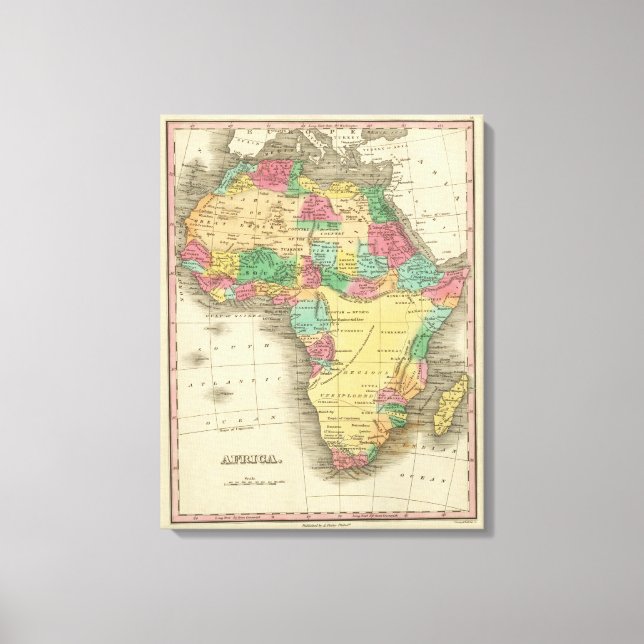 Africa 9 canvas print (Front)