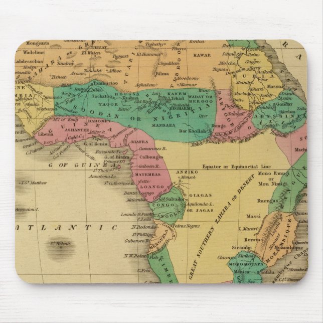 Africa 9 mouse mat (Front)