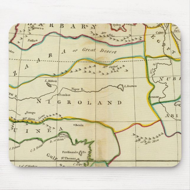 Africa 9 mouse mat (Front)