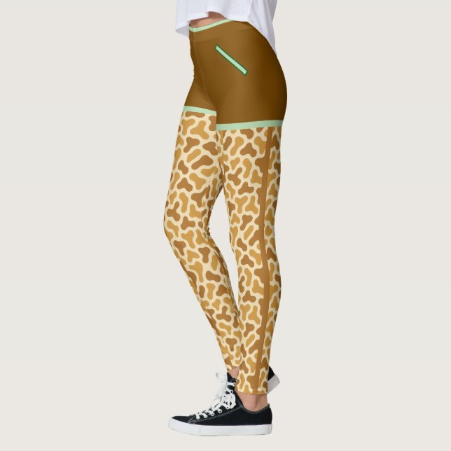 “AFRICA” – ACTIVEWEAR LEGGINGS (Left)