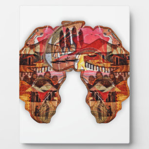 Africa Africa Plaque