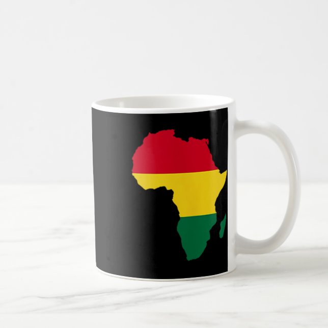 Africa African American Black History Month Junete Coffee Mug (Right)