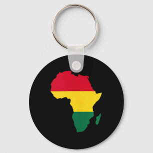Africa African American Black History Month Junete Key Ring
