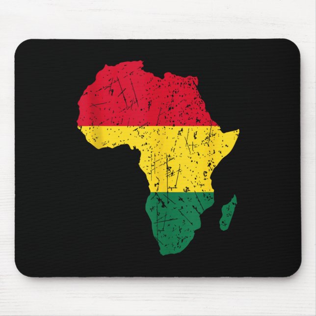 Africa African American Black History Month Junete Mouse Mat (Front)