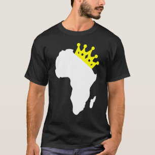 Africa African Map Queen Black Pride Melanin 2020 T-Shirt