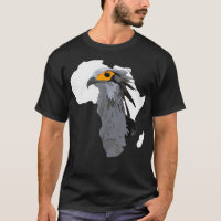 Africa African Map Secretary Bird Sagittarius