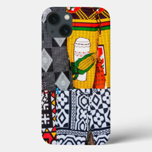 Africa, Angola, Benguela. Brightly Coloured Pants iPhone 13 Case