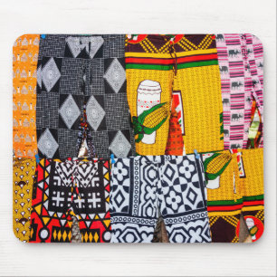 Africa, Angola, Benguela. Brightly Coloured Pants Mouse Mat
