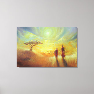 Africa - Artist: Smeet K. Gusani Canvas Print