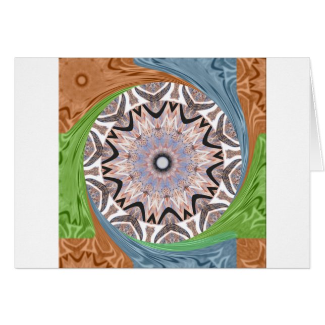 Africa Asia traditional edgy pattern (Front Horizontal)