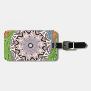 Africa Asia traditional edgy pattern Luggage Tag