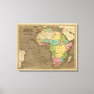 Africa, Atlantic Canvas Print