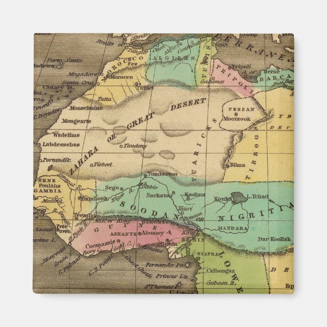 Africa, Atlantic Magnet (Front)